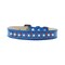 Mirage Pet Products Sprinkles Ice Cream Dog Collar Pearl and Red Crystals Size 14 - Blue
